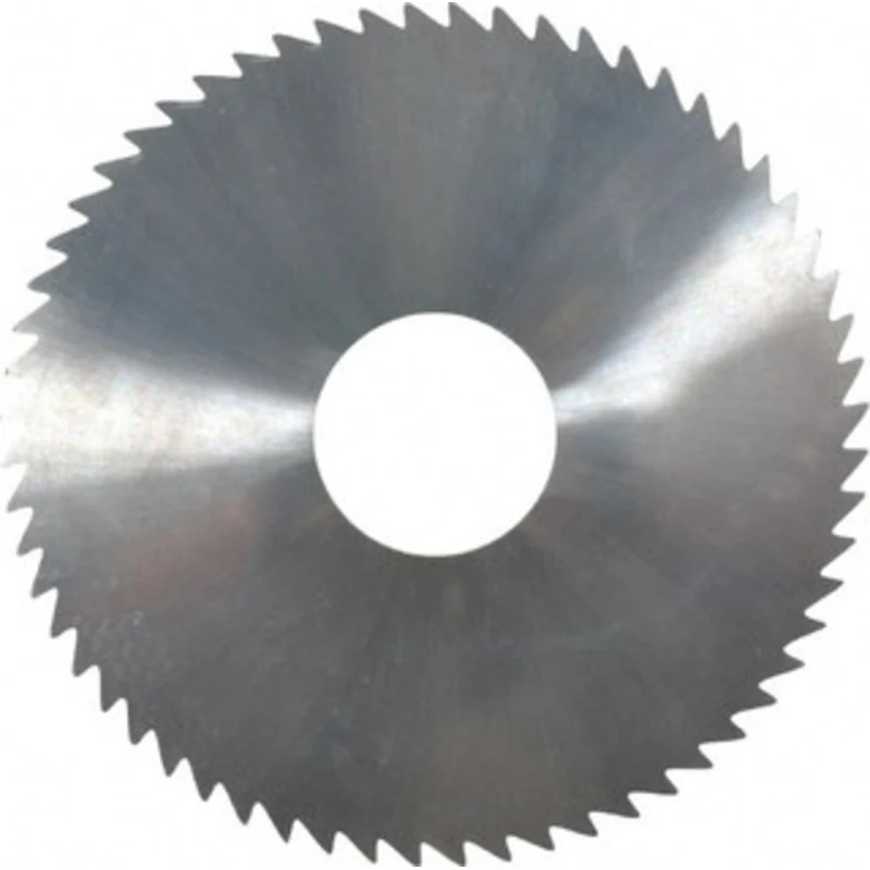 Made in USA 2-1/4 x 0.064, 5/8 Arbor, 60-Tooth Solid Carbide Slitting & Slotting Saw Straight Teeth, Concave Ground X...